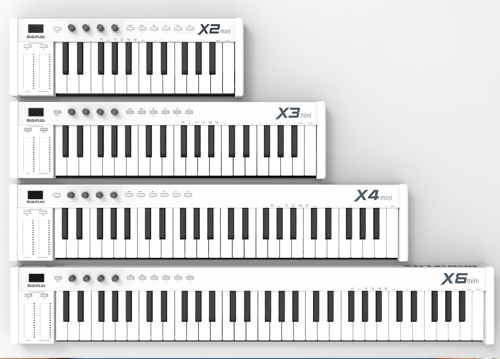 要便攜更要手感，X mini 系列便攜 MIDI 鍵盤正式發布